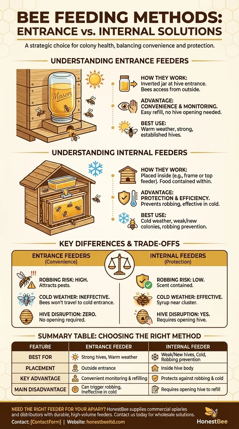 Quelles sont les deux méthodes d'utilisation de la solution d'alimentation des abeilles ? Choisissez la meilleure méthode pour votre ruche Guide Visuel