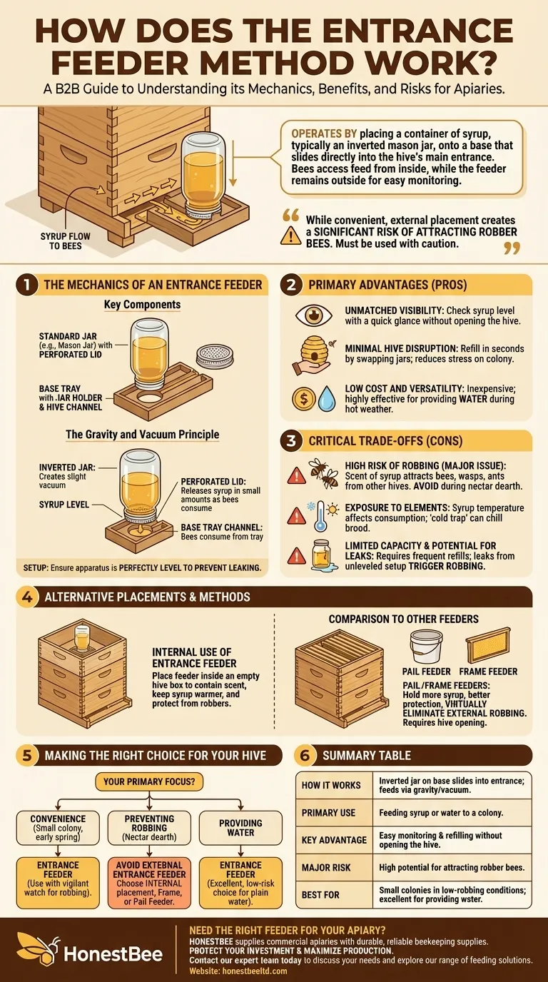 ¿Cómo funciona el método del alimentador de entrada? Una guía para una alimentación de colmena simple pero arriesgada Guía Visual