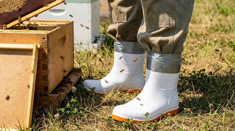 What is the importance of ensuring no gaps between pants and boots in beekeeping? Prevent Bee Intrusions & Stay Safe
