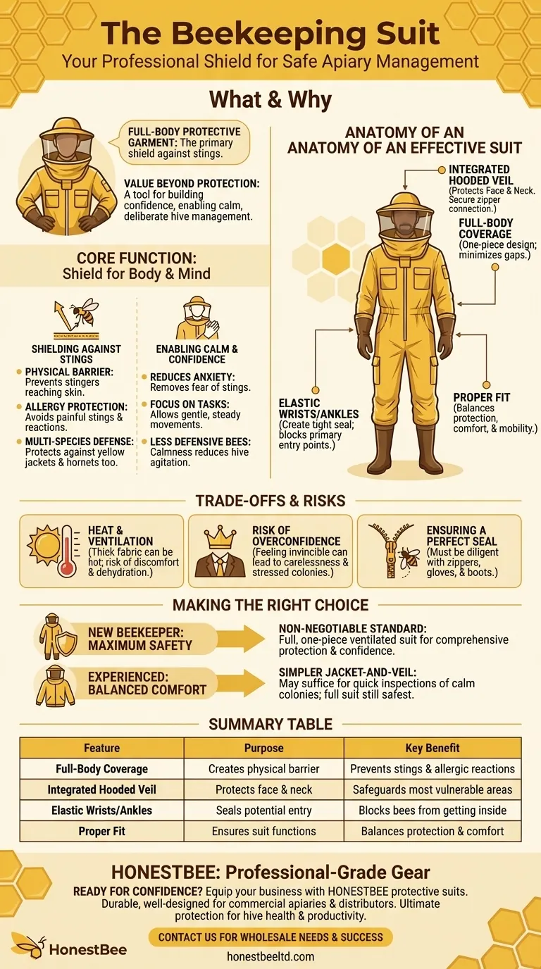 Cos'è una tuta da apicoltore e perché è importante? Protezione essenziale per gli apicoltori Guida Visiva