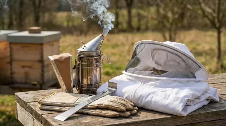 What additional safety equipment should beekeepers use? Essential Tools for Hive Management