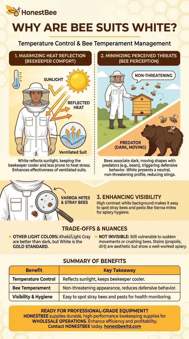 In che modo le tute bianche da apicoltore giovano agli apicoltori? Rimani fresco e al sicuro con una gestione ottimale dell'alveare Guida Visiva