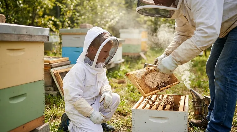 Can children wear bee suits? Equip Kids for Safe & Educational Beekeeping
