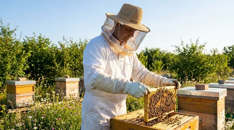Why is it important for new beekeepers to wear protective gear? Build Confidence and Safety