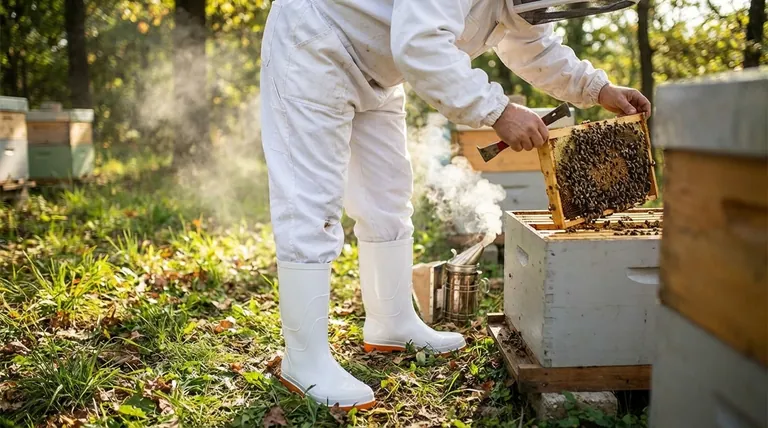 Почему важно носить ботинки при работе с пчелами? Обеспечьте безопасность вашей пасеки с самого низа