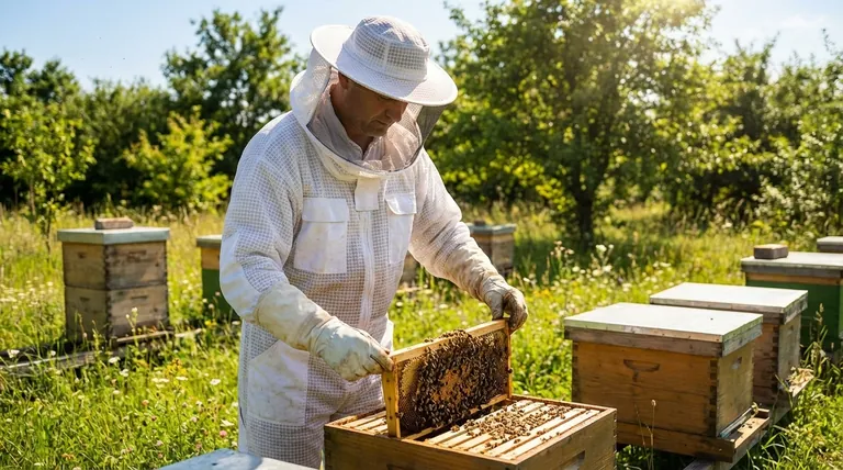 What features enhance ventilation in beekeeping suits? Maximize Comfort with Strategic Mesh Panels