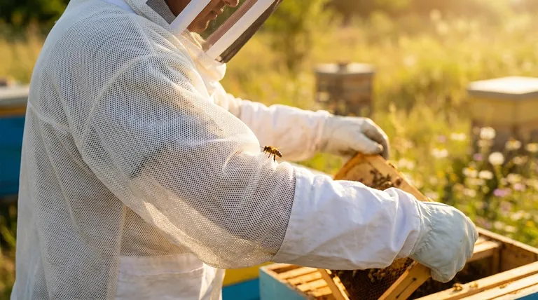 How does a ventilated suit balance sting protection and comfort? The Science of Cool, Safe Beekeeping