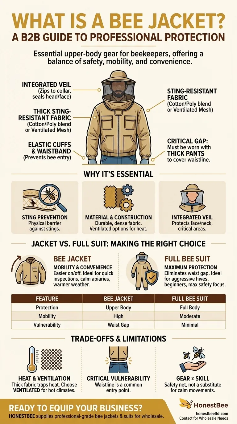 Что такое пчеловодная куртка? Основное защитное снаряжение для безопасного и уверенного пчеловодства Визуальное руководство