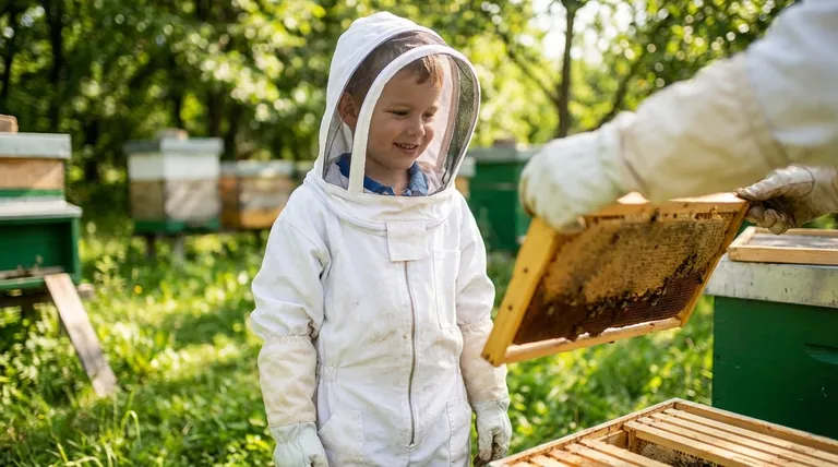 What are the features of the child bee suit? Essential Protection for Young Beekeepers