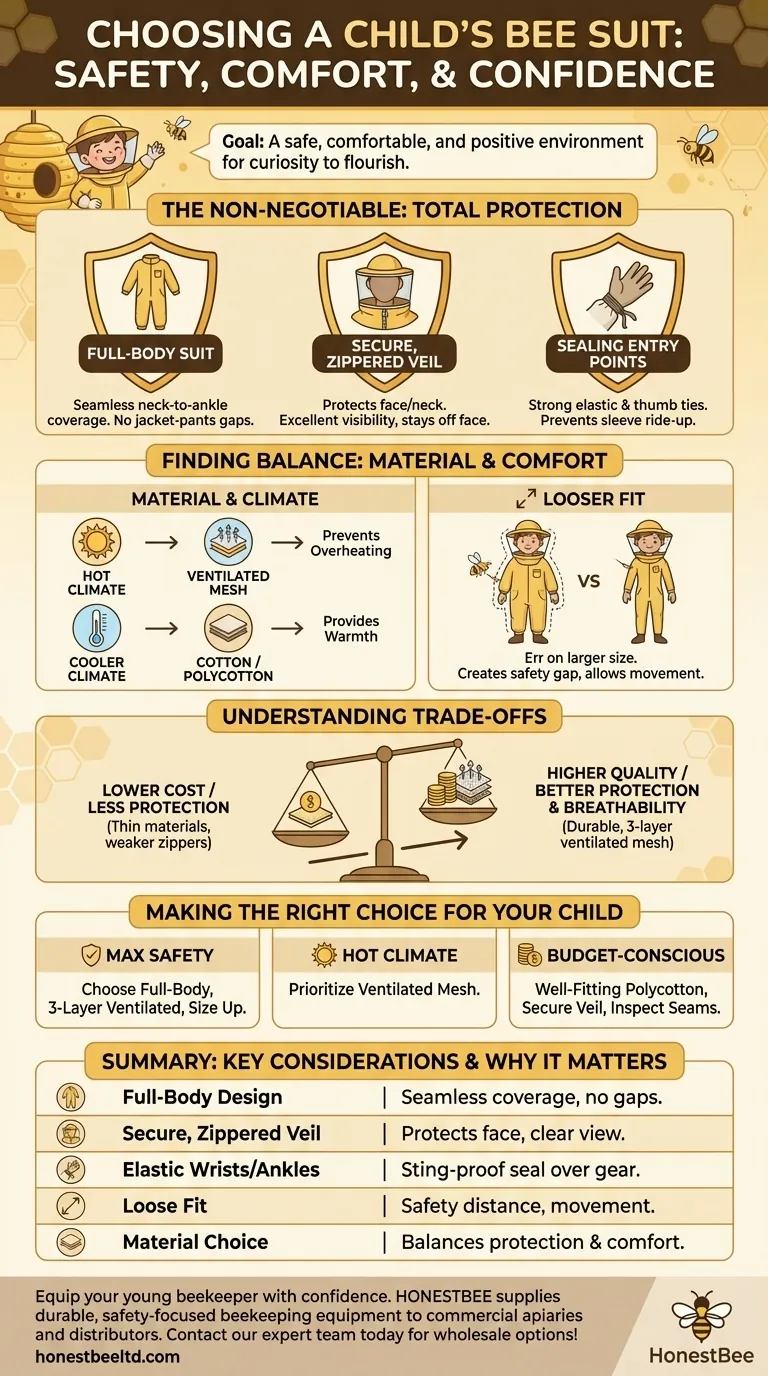 Что следует учитывать при выборе костюма пчеловода для ребенка? Обеспечьте полную безопасность и комфорт для юных пчеловодов Визуальное руководство