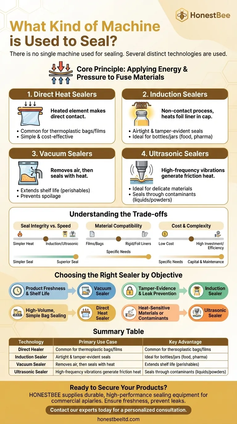 Какая машина используется для запечатывания? Найдите подходящую технологию запечатывания для ваших нужд Визуальное руководство