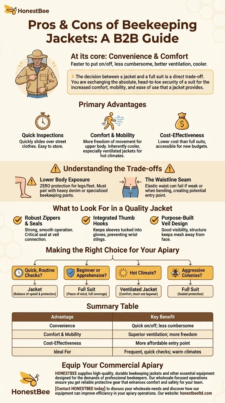 Quels sont les avantages d'utiliser une veste d'apiculture ? Débloquez un confort et une mobilité supérieurs pour votre rucher Guide Visuel