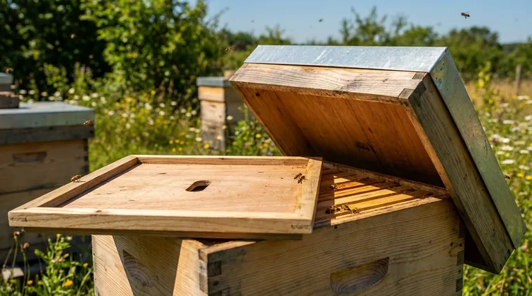 Quelles sont les deux pièces supérieures d'une ruche ? Maîtrisez le système de double couvercle pour une ruche prospère