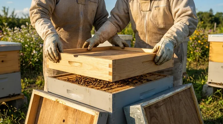 ما هو الاتجاه الموصى به لحافة الغطاء الداخلي؟ تهوية وعزل خلية النحل الرئيسية