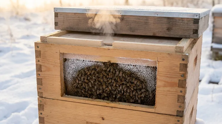 Why is ventilation important at the top of a hive in winter? Prevent Fatal Moisture Buildup