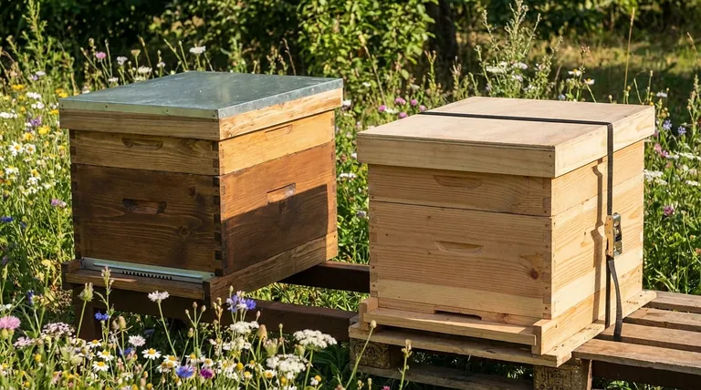 朗氏蜂箱的两种主要蜂盖样式是什么?为您的蜂箱选择正确的保护