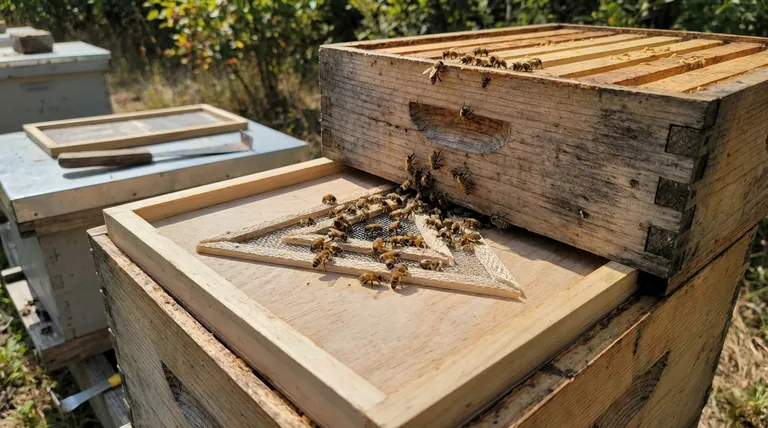 Why does the Triangle Escape Board effectively remove bees from the honey super? Achieve a Stress-Free Honey Harvest