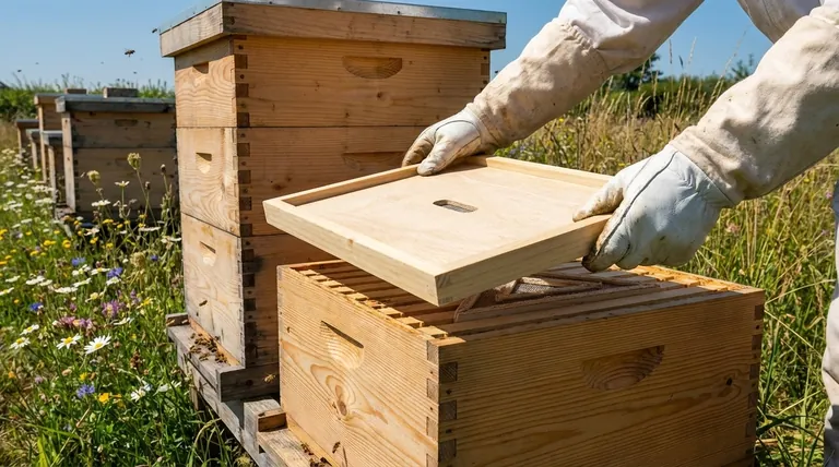 Where are Triangular Escape Boards placed during honey harvest? Ensure a Gentle, Bee-Free Harvest
