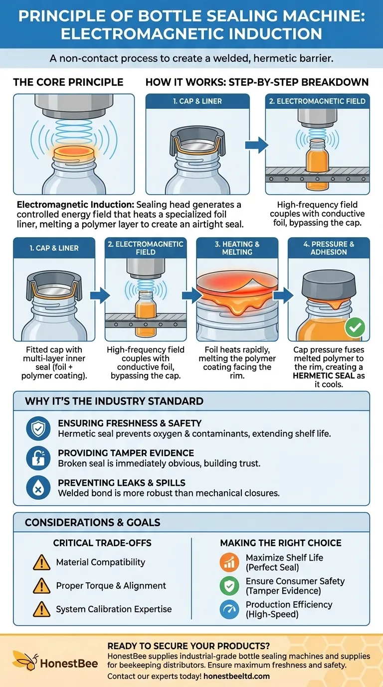 瓶封口机的工作原理是什么？为您的产品实现完美、防篡改的密封 图解指南