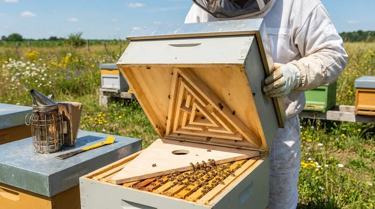 ما هو الاتجاه الصحيح لوضع ألواح الهروب المثلثة؟ ضمان حصاد عسل خالٍ من الإجهاد