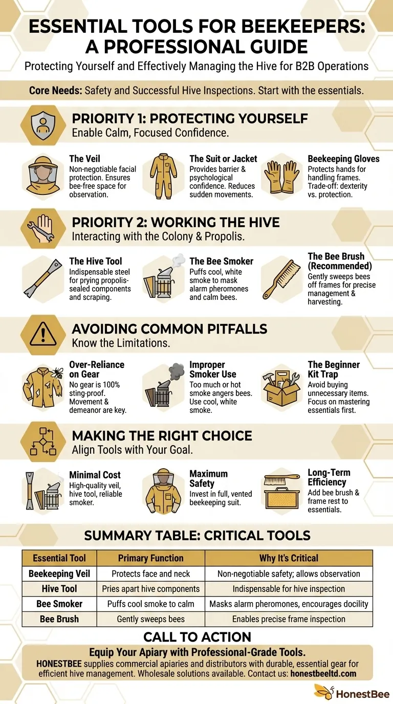 What are some essential tools for beekeepers? Start Your Apiary with the Right Gear Visual Guide