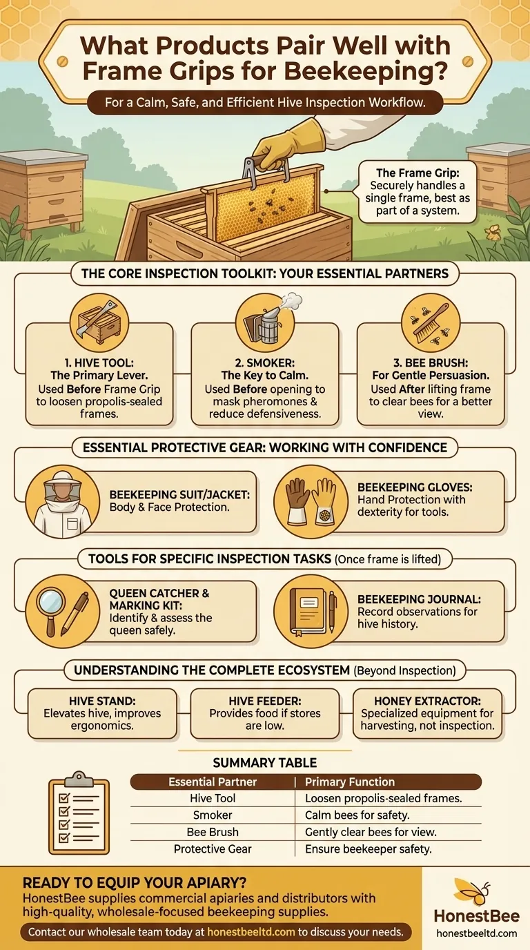 養蜂用フレームグリップと相性の良い製品は何ですか？完全な巣箱検査ツールキットを構築しましょう ビジュアルガイド