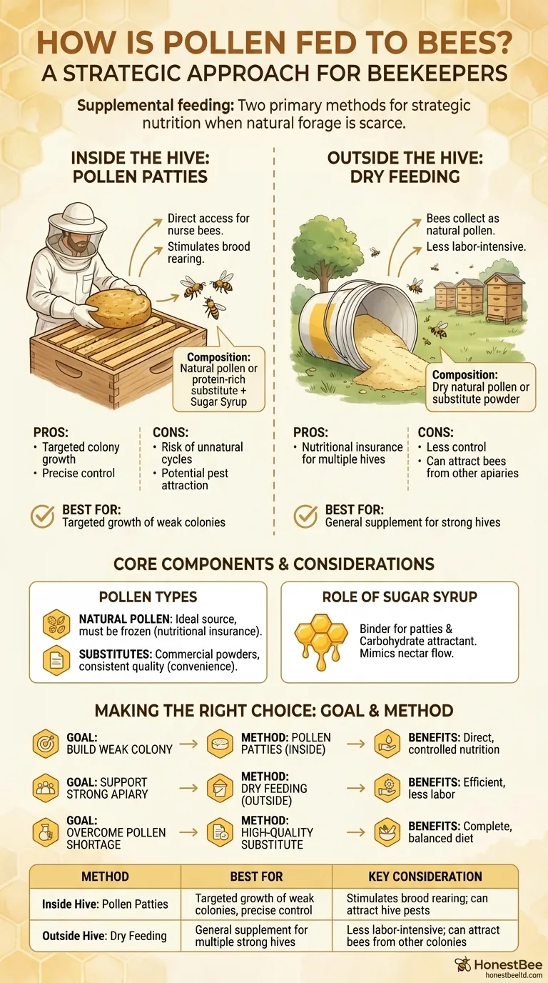 ¿Cómo se alimenta el polen a las abejas? Impulsa el crecimiento de la colonia con nutrición estratégica Guía Visual