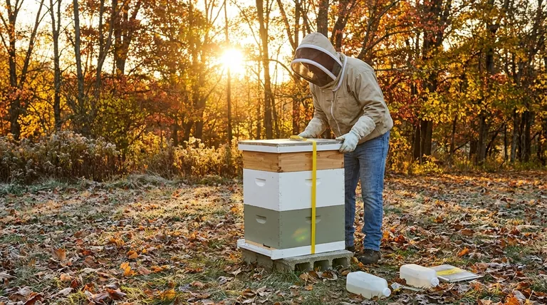 When might beekeepers consider feeding bees as winter approaches? A Guide to Strategic Fall Feeding