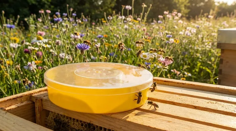 When should beekeepers stop feeding their bees? Let Your Bees Tell You