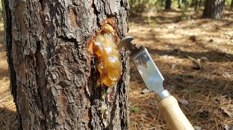 ¿Cuál es la función de las resinas vegetales en la naturaleza? El sistema de defensa incorporado de la planta