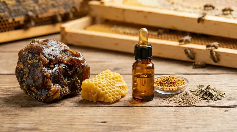 What is the composition of finished propolis? Unlock the Secrets of the Hive's Natural Resin