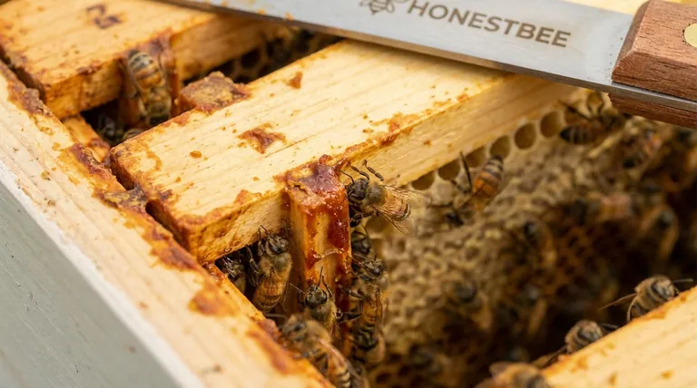 How do honey bees use propolis to protect their colony? Discover the Superorganism's Secret Weapon