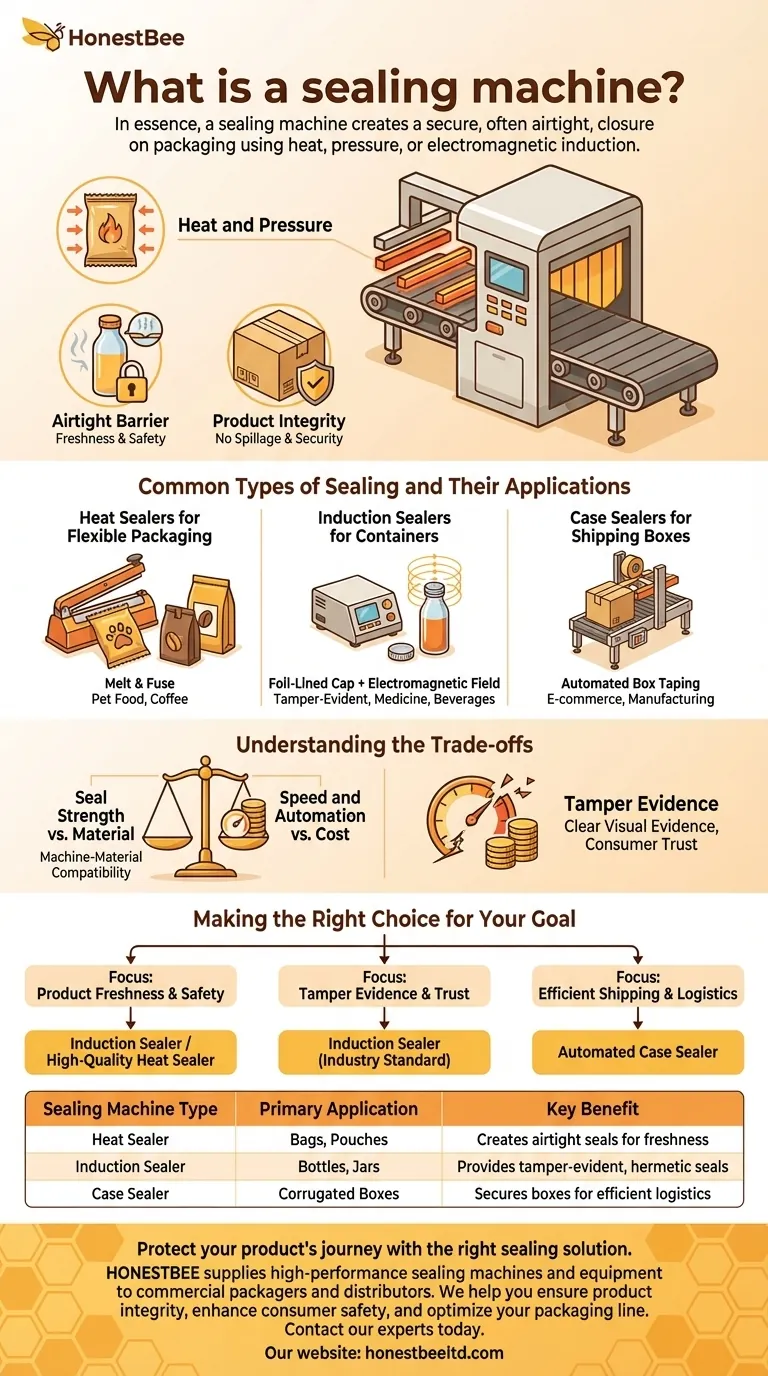 Qu'est-ce qu'une machine de scellage ? Protégez la qualité de votre produit et la réputation de votre marque Guide Visuel