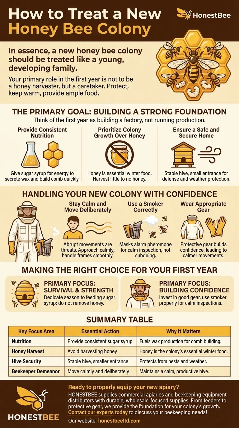 كيف يجب التعامل مع مستعمرة نحل العسل الجديدة؟ دليل للنجاح في السنة الأولى دليل مرئي