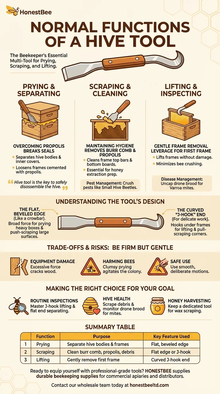 What are the normal functions of a hive tool? The Essential Multi-Tool for Every Beekeeper Visual Guide