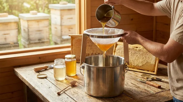 What can I filter honey through? A Guide to Clean, Clear Honey for Beekeepers
