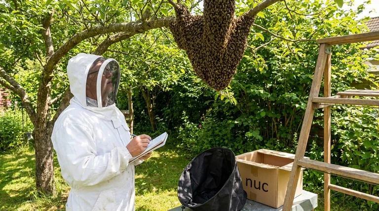 ¿Qué información se debe recopilar antes de intentar atrapar un enjambre de abejas? Una guía segura y exitosa