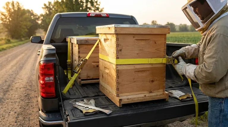 How can hives be secured to prevent shifting during transit? Essential Methods for Safe Bee Transport