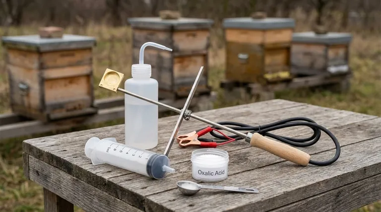 用于防治瓦螨,草酸最常用的施用方法是什么?滴灌法与熏蒸法(蒸发法)对比