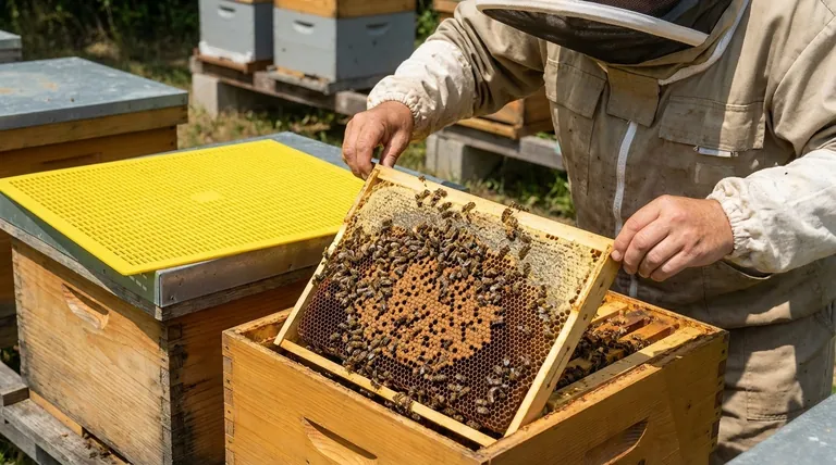 蜂王隔板的缺失如何影响蜂王的生产力?为主要蜜源期提升蜂群数量