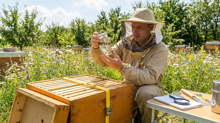 Why is it important to monitor varroa mite levels before treating bee colonies? Ensure Effective Treatment & Colony Health