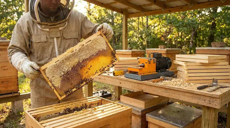 1つの巣枠からどれくらいの蜂蜜が採れますか?適切な巣枠サイズで収穫量を最大化しましょう