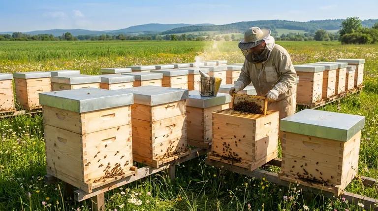 What are the recommended stages for bee colonies during different seasons? Manage Varroa Mites for Optimal Health