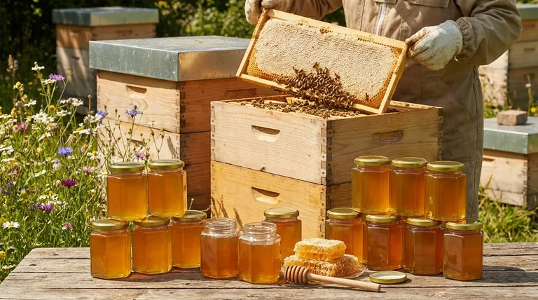 벌집 한 개에서 꿀 단지를 몇 개 얻을 수 있나요? 지속 가능한 수확의 비밀을 알아보세요