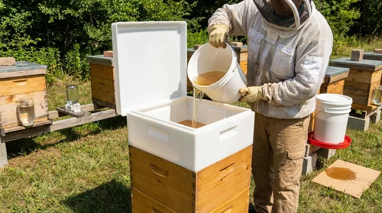 What are the advantages of top feeders over gravity feeders? Boost Hive Health & Efficiency