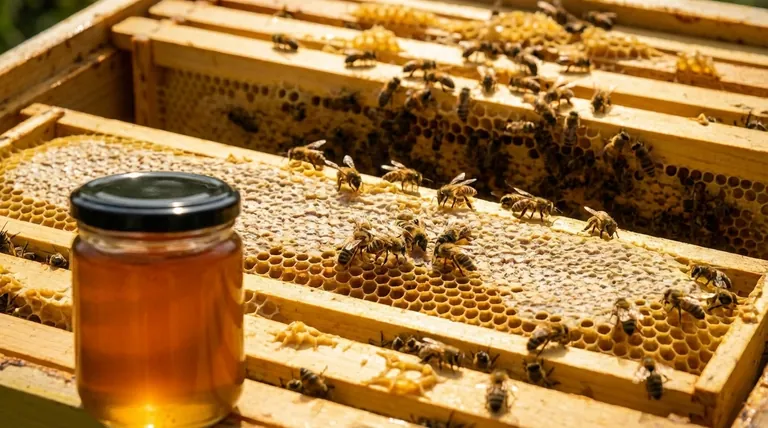 Why do honey bees store honey in the hive? The Key to Colony Survival and Resilience