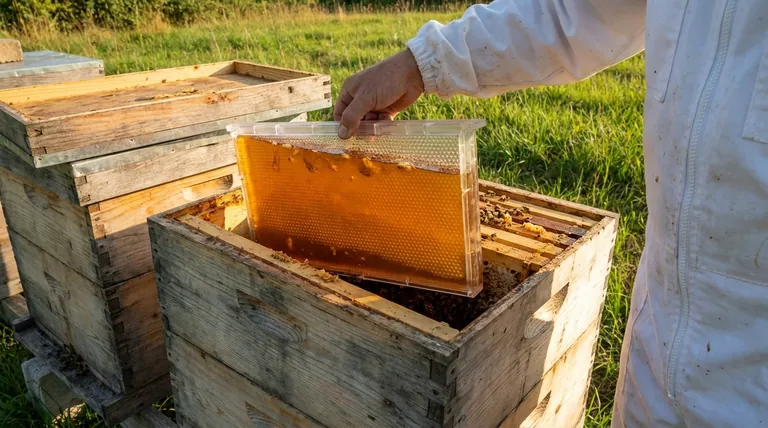 What is a frame feeder and how is it used? Maximize Colony Health with In-Hive Feeding