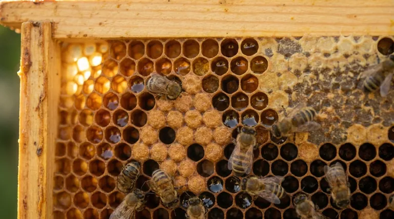 What happens to sugar stored in brood nest combs during brood nest expansion? The Key to Healthy Hive Growth