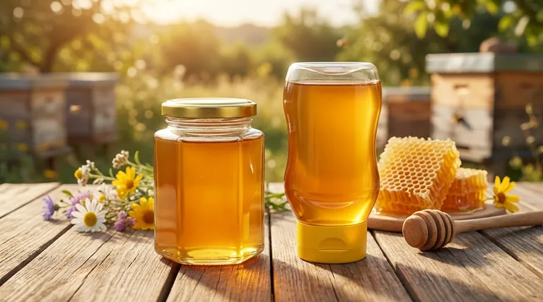 꿀에 가장 적합한 포장재는 무엇인가요? 최고의 품질과 효율성을 위한 유리 대 플라스틱