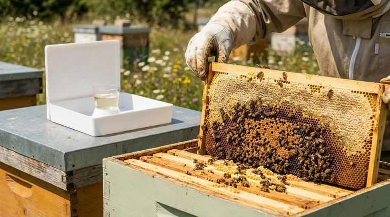 What advice was given on determining when to feed colonies? Learn to Read the Combs, Not the Calendar